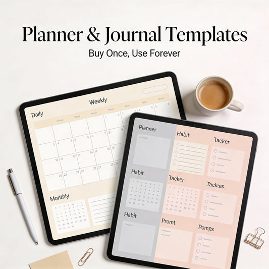 Planner & Journal Templates