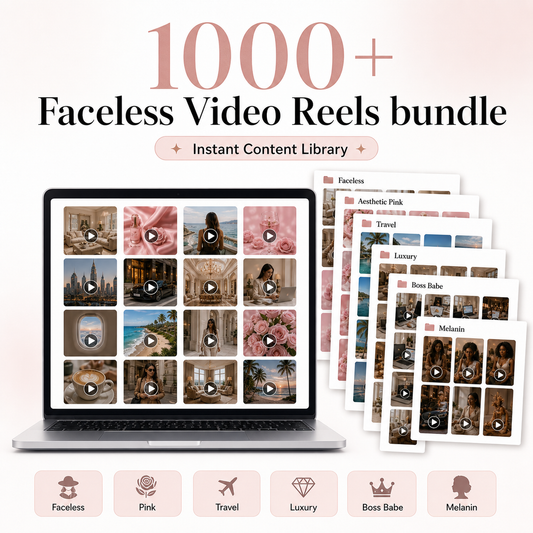 1000+ Faceless Video Reels bundle